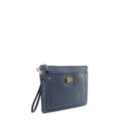 Clutch Moschino Love blue